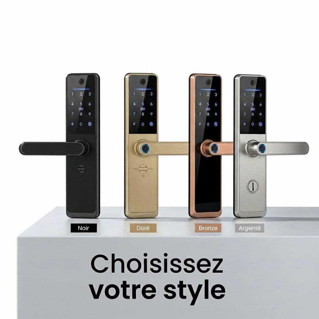 LOCKII 630 Pro : noir, doré, bronze, argent