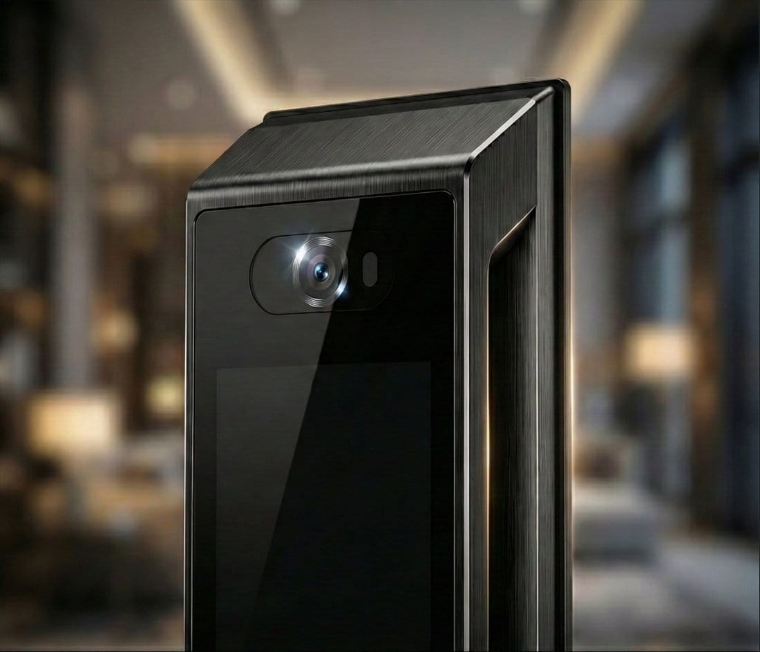 Caméra intégrée du LOCKII 836, design premium