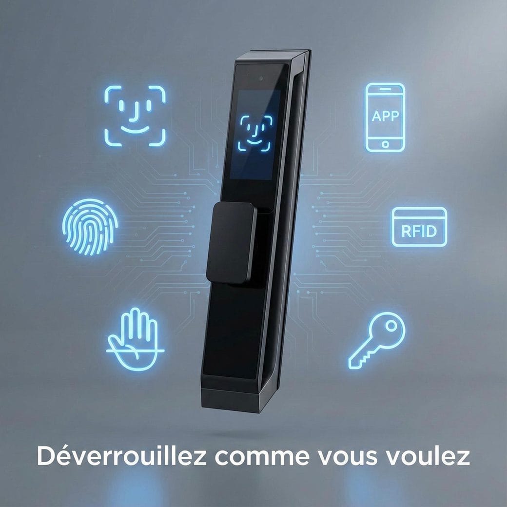 LOCKII 836, 7 modes de déverrouillage