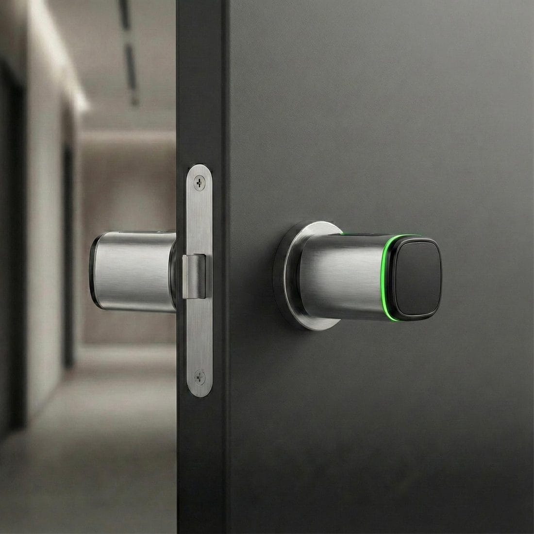 LOCKII 715 argent sur porte